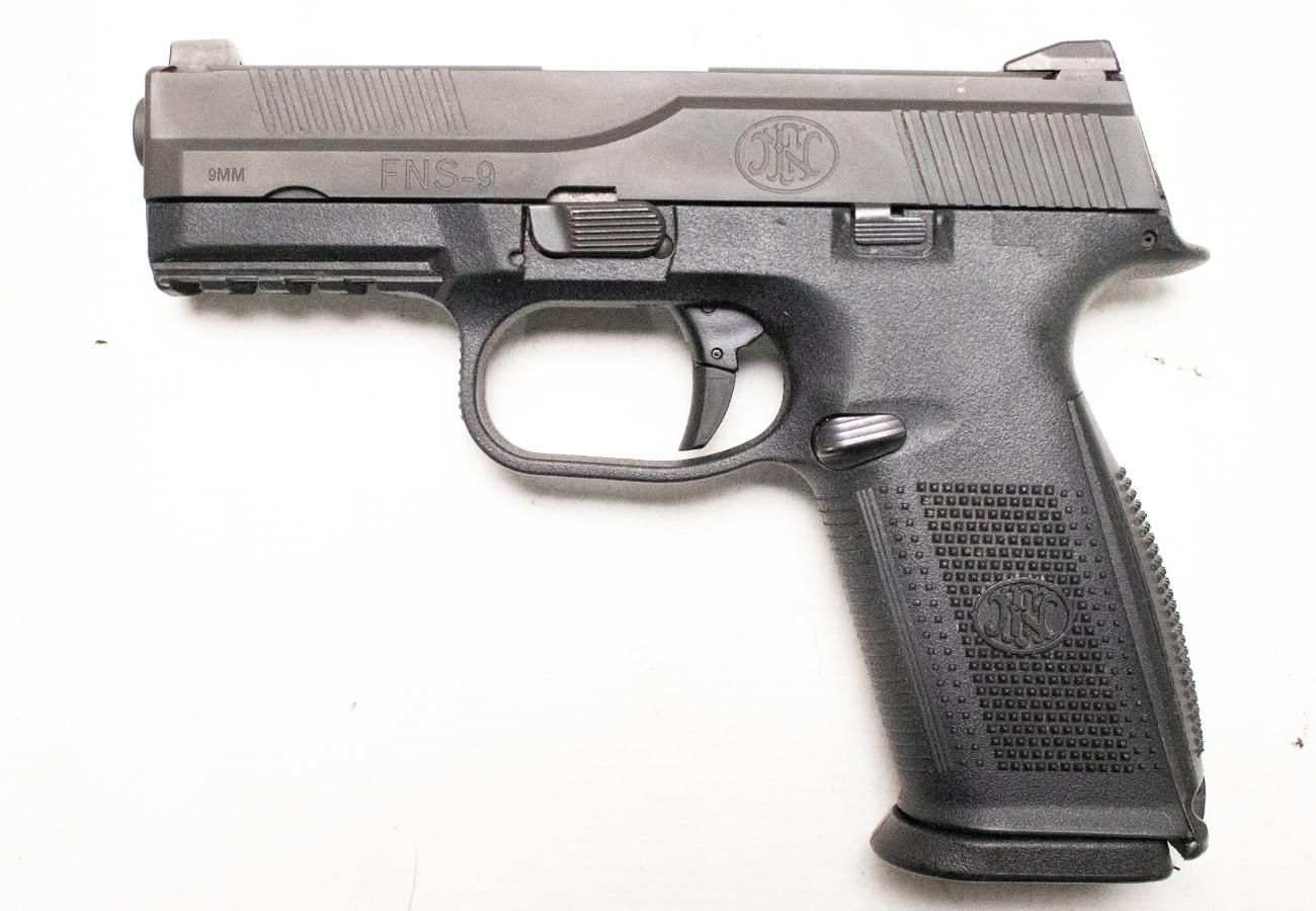 FNH FNS-9 9mm Police Trade-in Semi-Auto Pistol with Front Accessory Rail